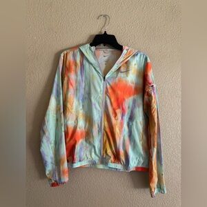 Nike Pastel Tie-Dye Running Jacket